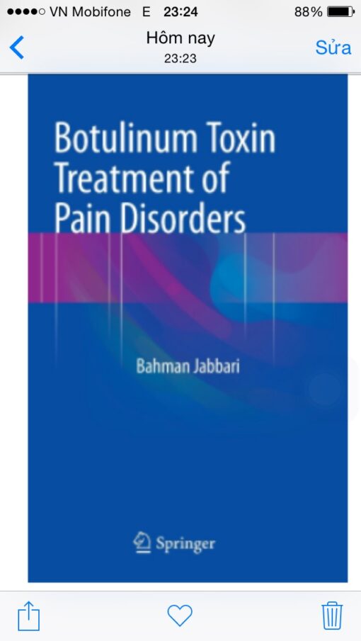 Botulinum Toxin Treatment of Pain Disorders