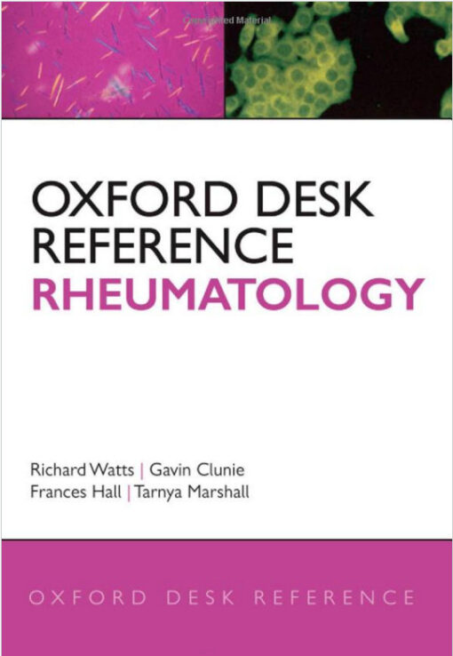 Oxford Desk Reference: Rheumatology (Oxford Desk Reference Series)