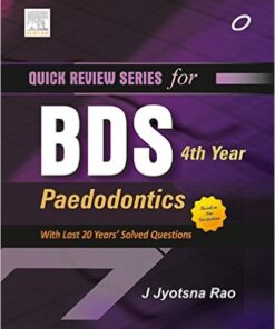 Free QRS for BDS 4th Year: Pedodontics