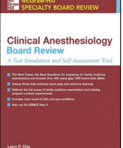 McGraw-Hill Specialty Board Review: Clinical Anesthesiology Board Review