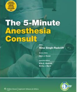 5-Minute Anesthesia Consult