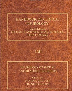 Neurology of Sexual and Bladder Disorders, Volume 130