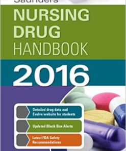 Saunders Nursing Drug Handbook 2016, 1e 1st Edition