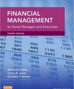 Financial Management for Nurse Managers and Executives, 4e  4th Edition