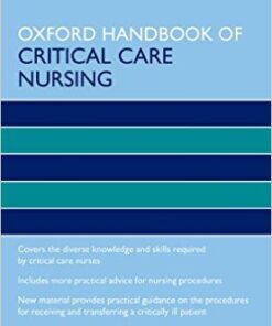 Oxford Handbook of Critical Care Nursing 2nd Edition