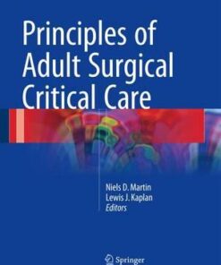 Principles of Adult Surgical Critical Care 2016