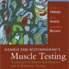 Daniels and Worthingham's Muscle Testing: Techniques of Manual Examination and Performance Testing, 9e