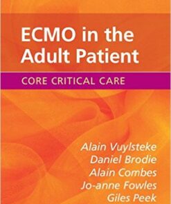 ECMO in the Adult Patient 1st Edition