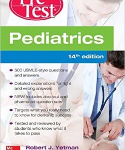 Pediatrics Pretest Self-Assessment and Review, 14th Edition