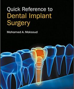 Quick Reference to Dental Implant Surgery 1st Edition PDF