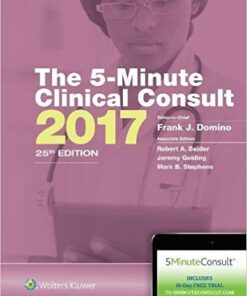 The 5-Minute Clinical Consult 2017 (The 5-Minute Consult Series) Twenty-Fifth Edition PDF