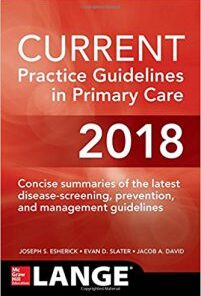 CURRENT Practice Guidelines in Primary Care 2018 16th Edition PDF