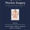 Operative Thoracic Surgery 6th Edition PDF