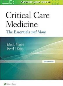 Critical Care Medicine: The Essentials and More 5th Edition Epub