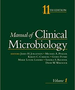 Manual of Clinical Microbiology (2 Volume set) 11th Edition