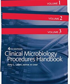 Clinical Microbiology Procedures Handbook (3 Volume Set) 4th Edition