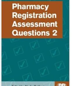 Pharmacy Registration Assessment Questions 2 1st