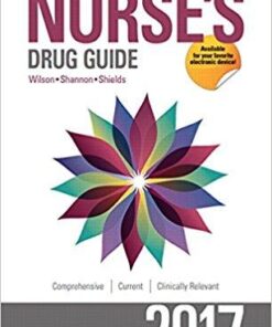 Pearson Nurse’s Drug Guide 2017 1st Edition