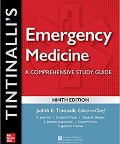 Tintinalli's Emergency Medicine: A Comprehensive Study Guide, 9th edition 9th Edition PDF