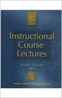 Instructional Course Lectures, Vol. 52 PDF