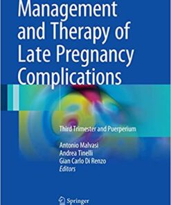 Management and Therapy of Late Pregnancy Complications: Third Trimester and Puerperium 1st ed. 2017 Edition PDF