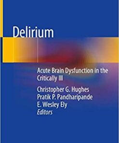 Delirium: Acute Brain Dysfunction in the Critically Ill 1st ed. 2020 Edition PDF