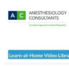 Anesthesiology Consultants