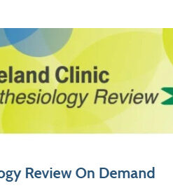 Cleveland Clinic 2018 Anesthesiology Review On Demand