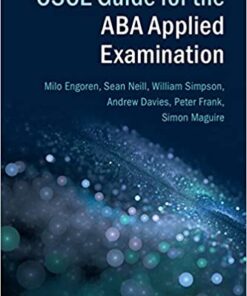 OSCE Guide for the ABA Applied Examination 1st Edition PDF