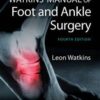 Watkins' Manual of Foot and Ankle Medicine and Surgery Fourth Edition PDF