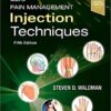 Atlas of Pain Management Injection Techniques 5th Edition PDF Original