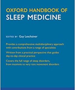 Oxford Handbook of Sleep Medicine (Original PDF from Publisher)