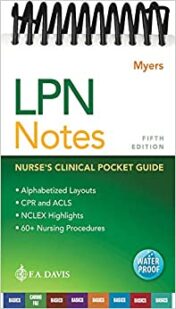 LPN Notes, 5e: Nurse's Clinical Pocket Guide (PDF) 2020