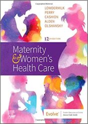 Maternity and Women's Health Care, 12th Edition (Original PDF) 2019