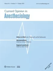 Current Opinion in Anesthesiology