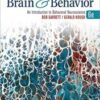 Brain & Behavior: An Introduction to Behavioral Neuroscience Sixth Edition 2021 Original pdf