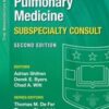 The Washington Manual Pulmonary Medicine Subspecialty Consult (The Washington Manual Subspecialty Consult Series) Second Ed