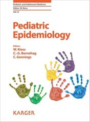 Pediatric Epidemiology (Pediatric and Adolescent Medicine, Vol. 21) (PDF)