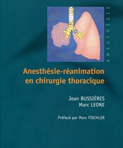 Anesthésie-réanimation en chirurgie thoracique