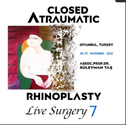 2022 Closed Atraumatic Rhinoplasty and FaceLift&NeckLift Course 7