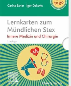 Lernkarten zum Mündlichen Stex: Innere Medizin und Chirurgie, 2nd Edition (German Edition) (Original PDF from Publisher)