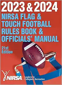 2023 & 2024 NIRSA Flag & Touch Football Rules Book & Officials' Manual, 21st Edition (EPUB)