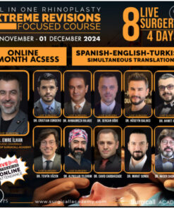 surgicallacademy Extreme Revisions Focused Course All Lectures + 8 Live Surgeries ( SPANISH LANGUAGE )