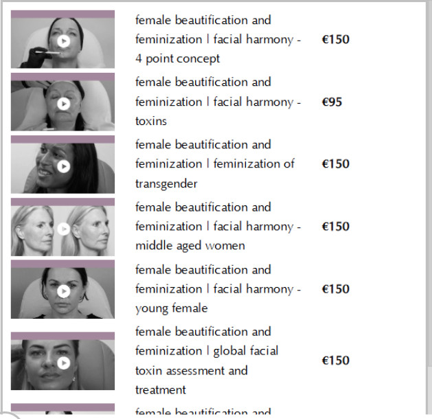 uma-institute attractiveness: female beautification & feminization